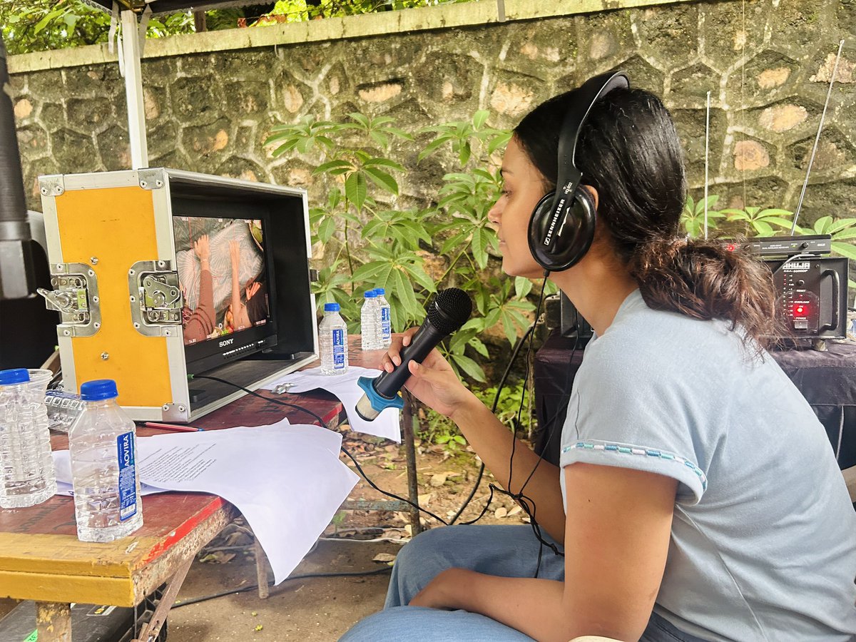 Role reversal- this time behind the camera! 🎬

I am so thankful to my parents that they always recognised my passion for films &amp; filmmaking &amp; encouraged me to study the same!

#director #actor #filmmaker #comingsoon #ahmareenanjum