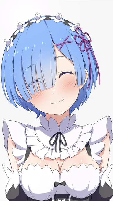 お題箱より レムの笑顔 #リゼロ