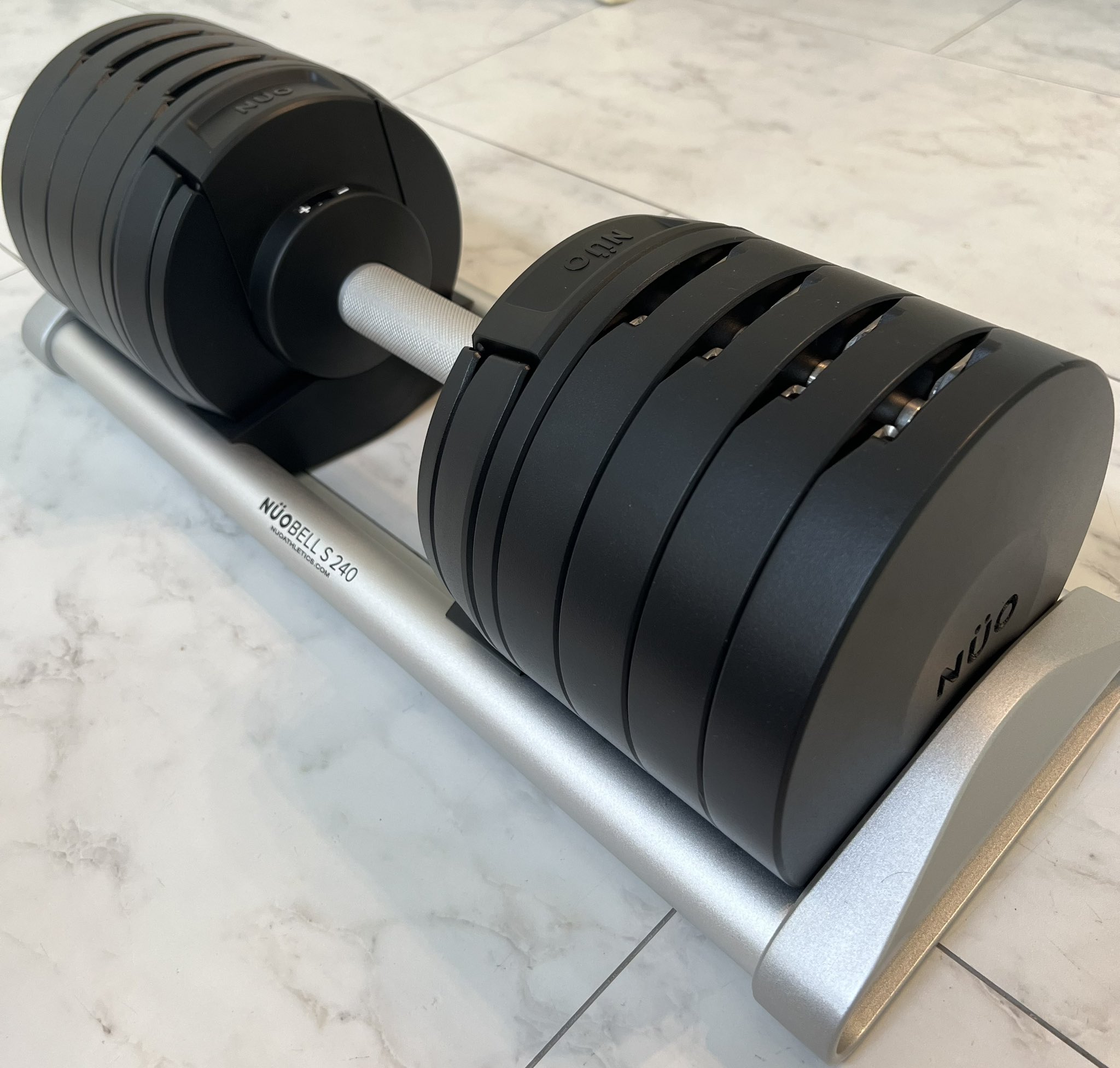 そろそろやめたい。様ライシンプロバーベル32.5kg×2 可変式