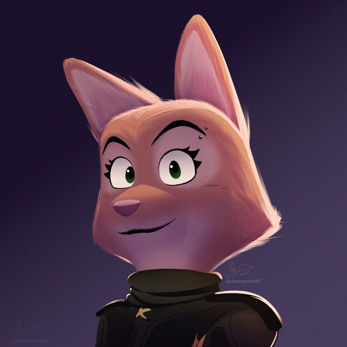 Diane Foxington Painting 

The governor from the Bad Guys 2