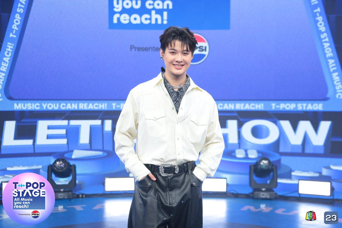 คืนนี้ พบกับรายการ TPOPSTAGE SHOW
มาฟังเพลงเพราะๆจากศิลปินและ MC พร้อมแล้ว 🎤

📆 04.09.2025
⏰ 9:45PM
🔑 TPOPTHWEEK35 X SAINT
📈 #.TpopStageMCSaintweek35

#TpopStagepresentedbyPEPSIweek35
#TpopStagepresentedbyPEPSI

📺Workpoint23
#Saint_sup #MingEr
#เซ้นต์ศุภพงษ์