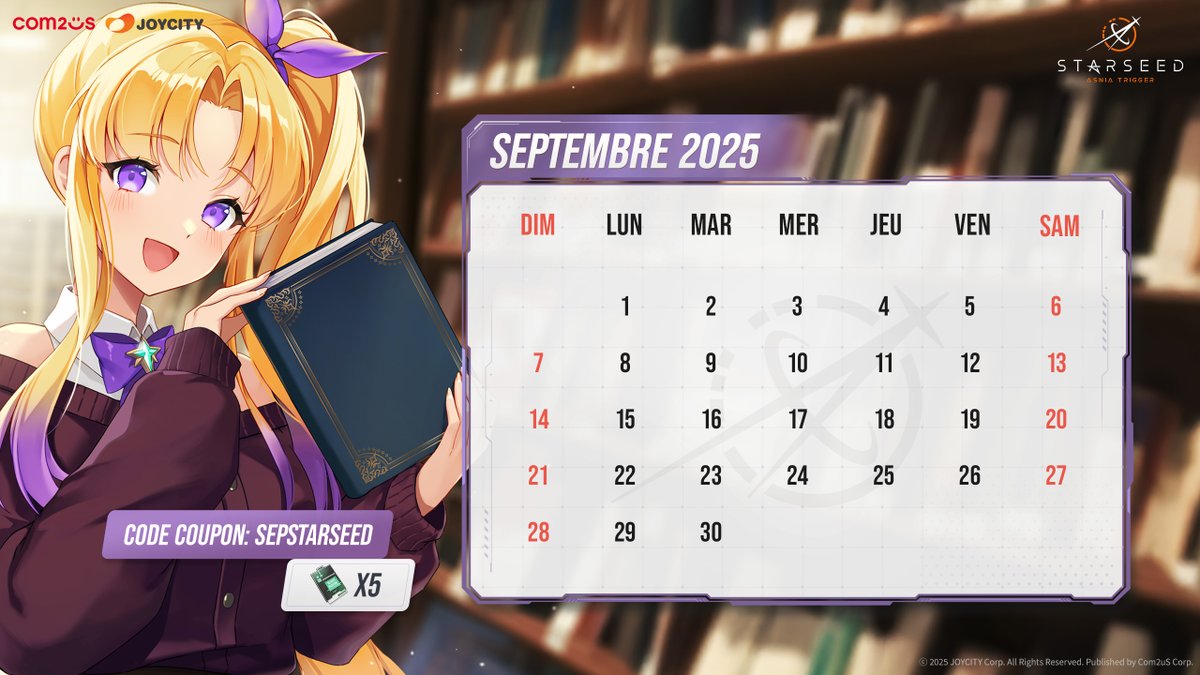 starseed_FR's tweet photo. ⚠️ Pour ceux qui n'ont pas encore enregistré les coupons de septembre !

◈ Téléchargement des goodies numériques
https://t.co/90W4kWXOcN

※ Veuillez télécharger et utiliser le fichier adapté à l'environnement de votre appareil. https://t.co/aUT7TaXnqG