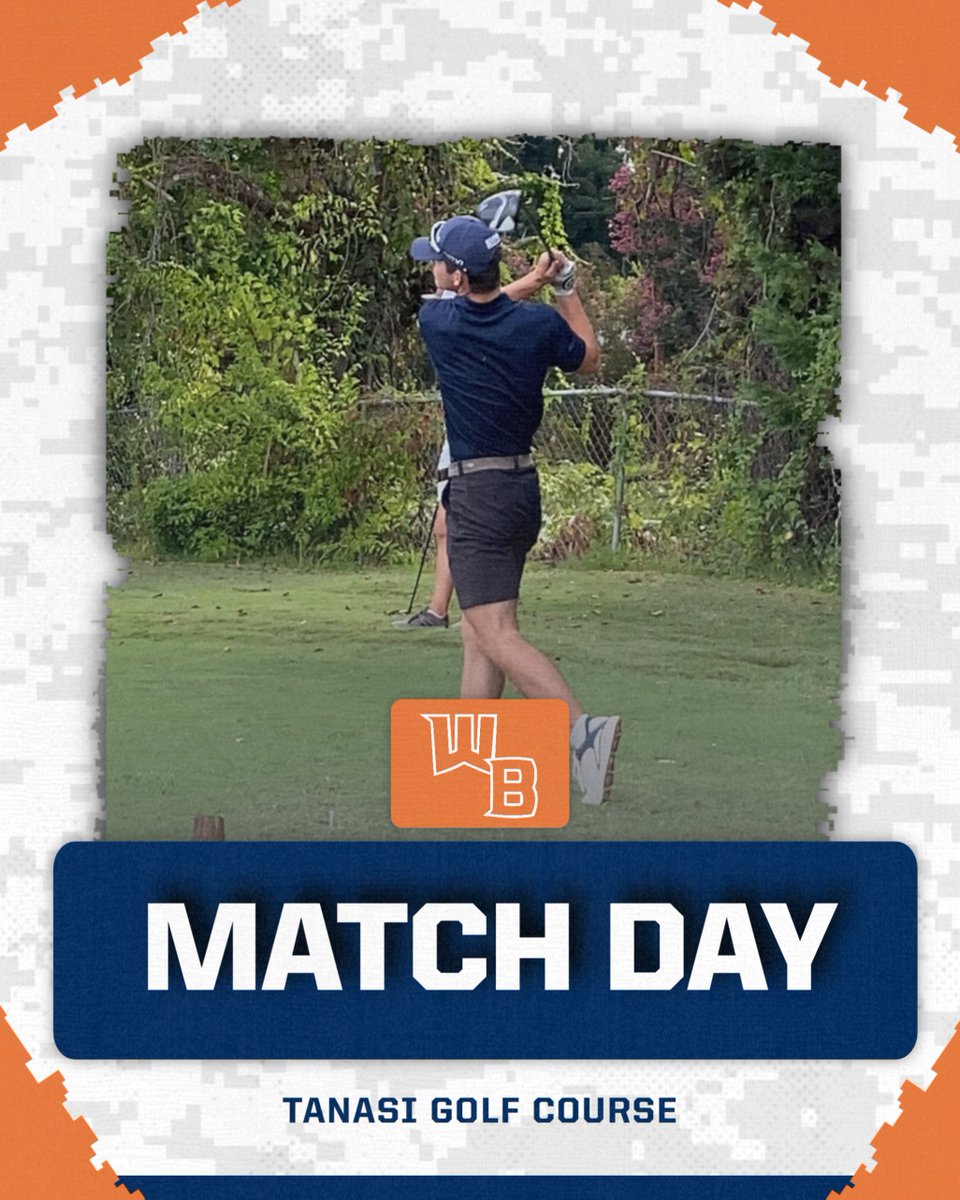 Match today at Tanasi Golf Course.