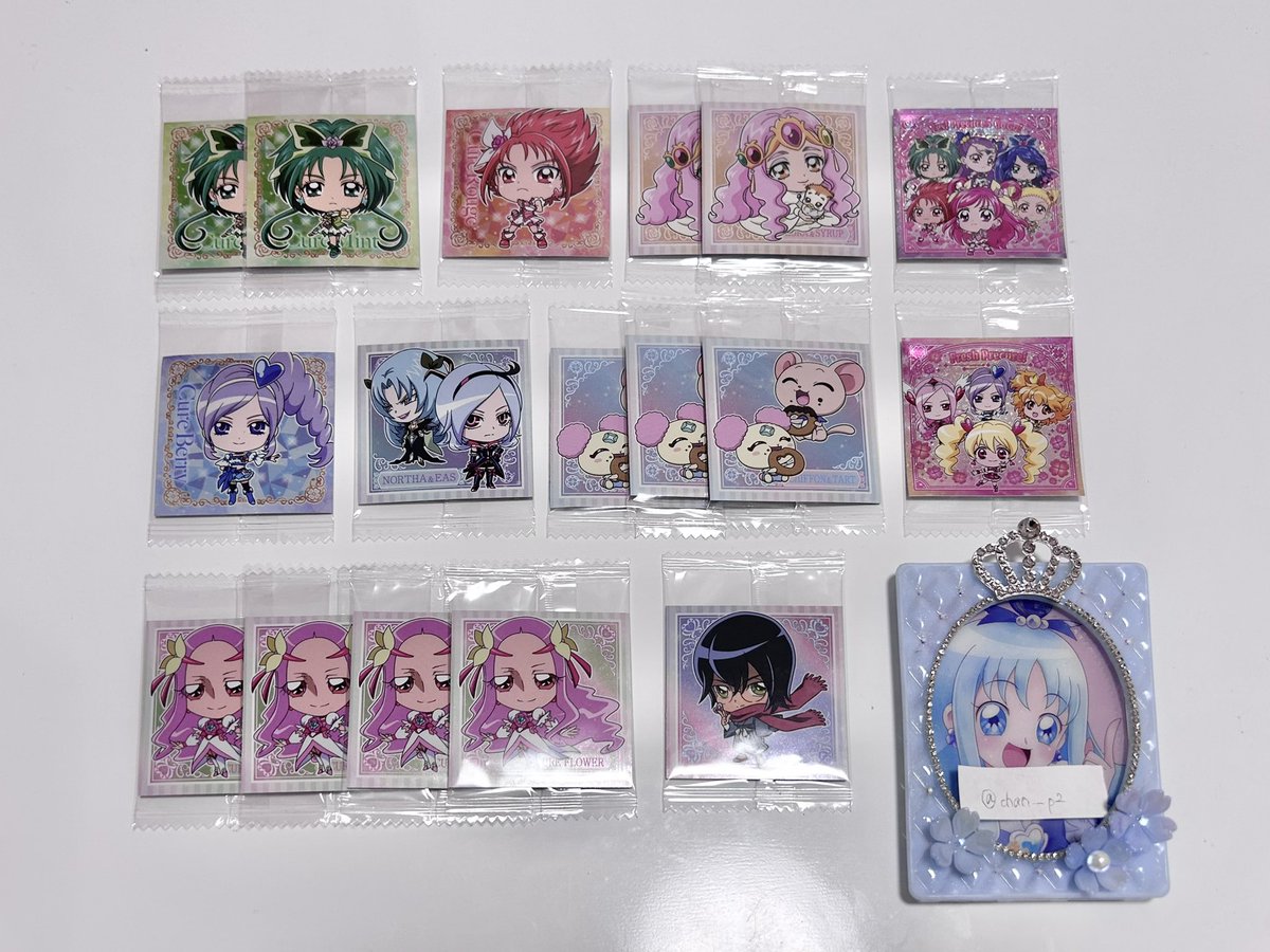 【プリキュア ウエハース にふぉるめーしょん 交換】

求:マリン、えりか &gt;&gt; 定価＋送料

譲:画像のもの

検索からでもお気軽にお声掛けください🙇‍♀️