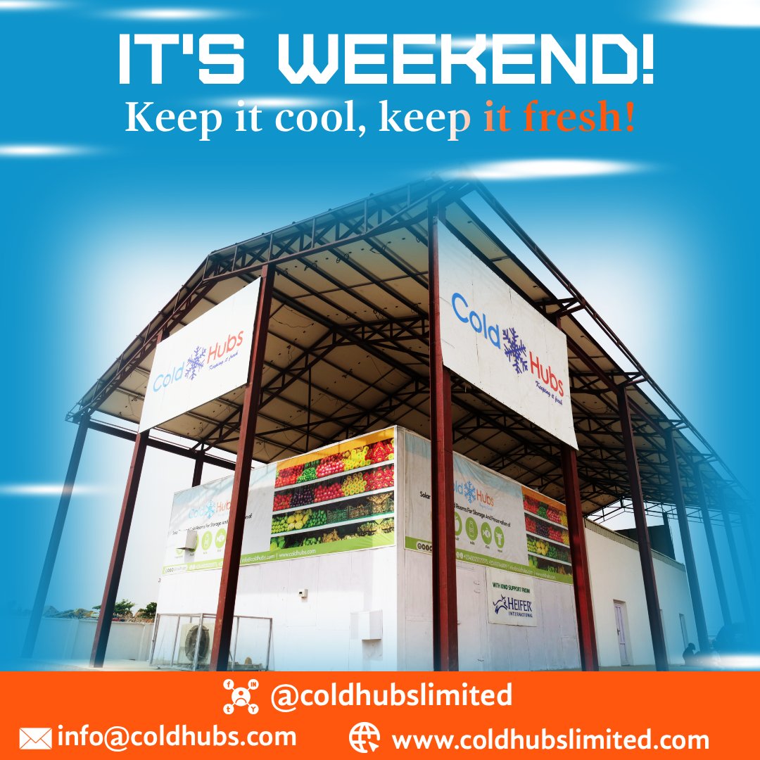 Stay cool, stay fresh!
Happy weekend!