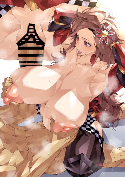 skebで描いたポケナガのカイヒメというキャラ 