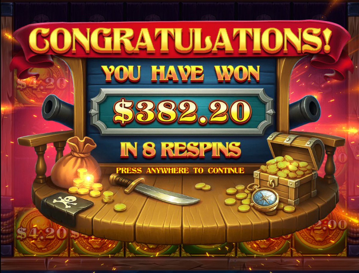 The New Captain Kraken Megaways
Pays!!!!

8 free spins won this base $382.20!!

Only on Gambulls! 

Code: GambullishBets 
    👉🏻 gambulls.com/?ref=Gambullis…

#slots #pragmaticplay #liveslots #onlinecasinobonus