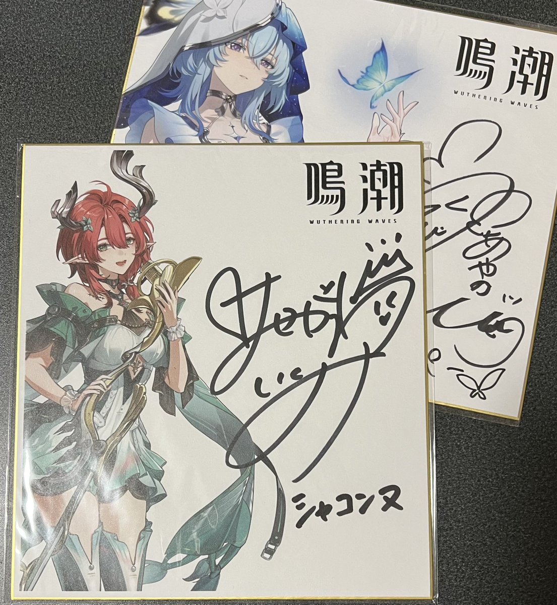 3枚とか本当におかしいよね 来世サイン色紙になって転売されて 水