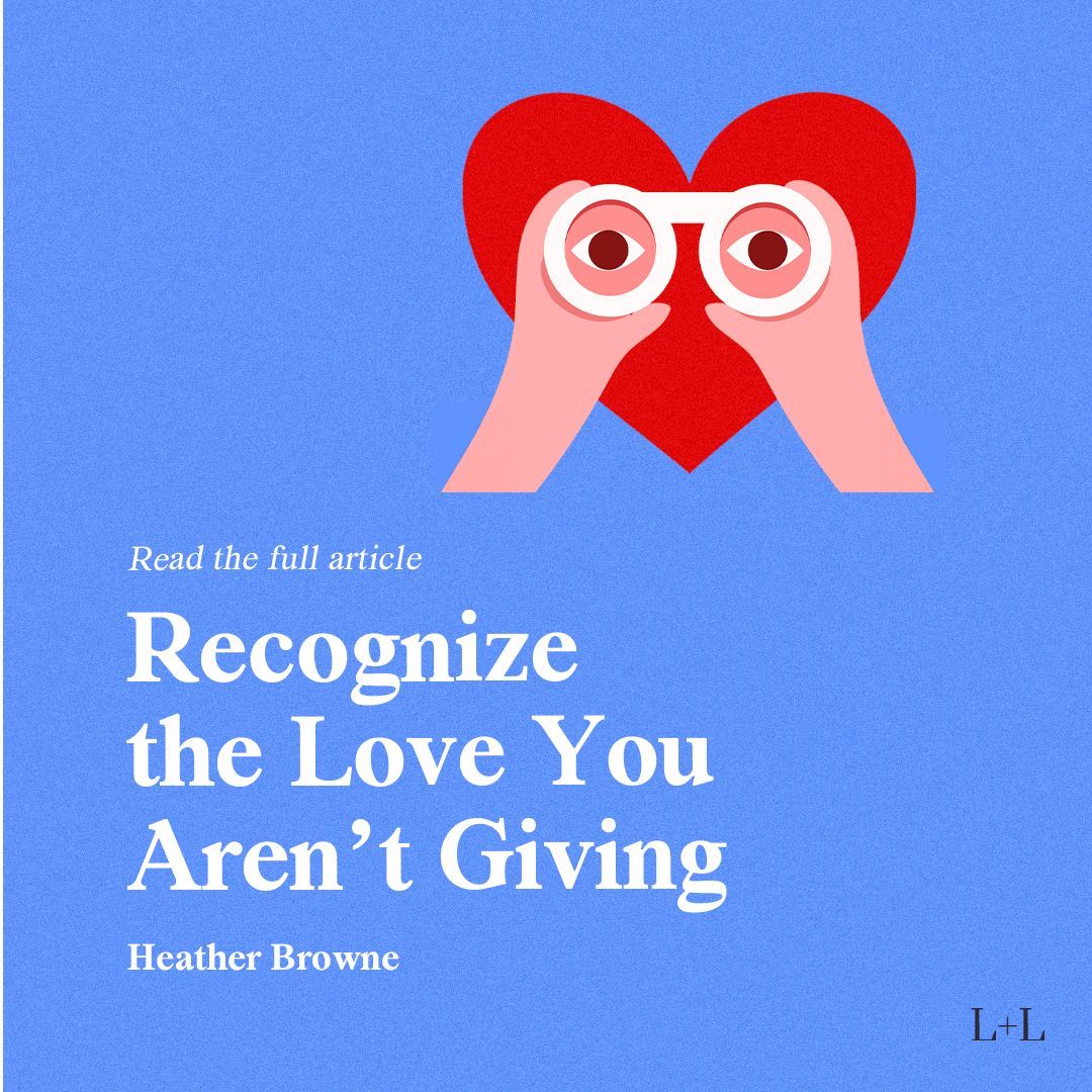 lightandlifemag's tweet image. "It’s far easier to pinpoint what we’re not getting than it is to be honest with ourselves about what we’re not giving" (Heather Browne). Visit buff.ly/luNrbvB to read and share more of "Recognize the Love You Aren't Giving" written by Heather Browne.

#LovingOthers