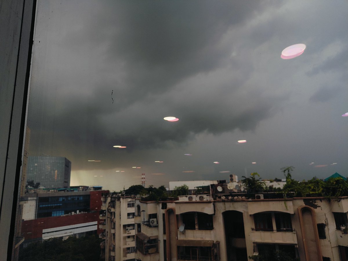 gurgaon clouds are so scary