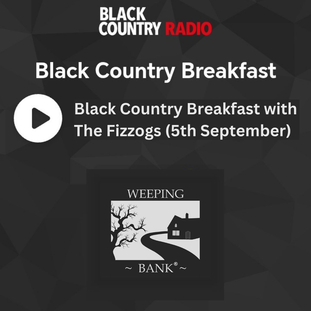 Weeping Bank (@weepingbank) on Twitter photo Very excited to be on <a href="/TheFizzogs/">Fizzog Productions</a> Black Country Radio Breakfast Show tomorrow, talking about our non-stop tour of traditional storytelling, featuring the original ghostly tales of The Librarian of Weeping Bank. 
👉weepingbank.com/events
📖 Proud to support <a href="/BookmarkCharity/">Bookmark Reading Charity</a> Very excited to be on <a href="/TheFizzogs/">Fizzog Productions</a> Black Country Radio Breakfast Show tomorrow, talking about our non-stop tour of traditional storytelling, featuring the original ghostly tales of The Librarian of Weeping Bank. 
👉weepingbank.com/events
📖 Proud to support <a href="/BookmarkCharity/">Bookmark Reading Charity</a>