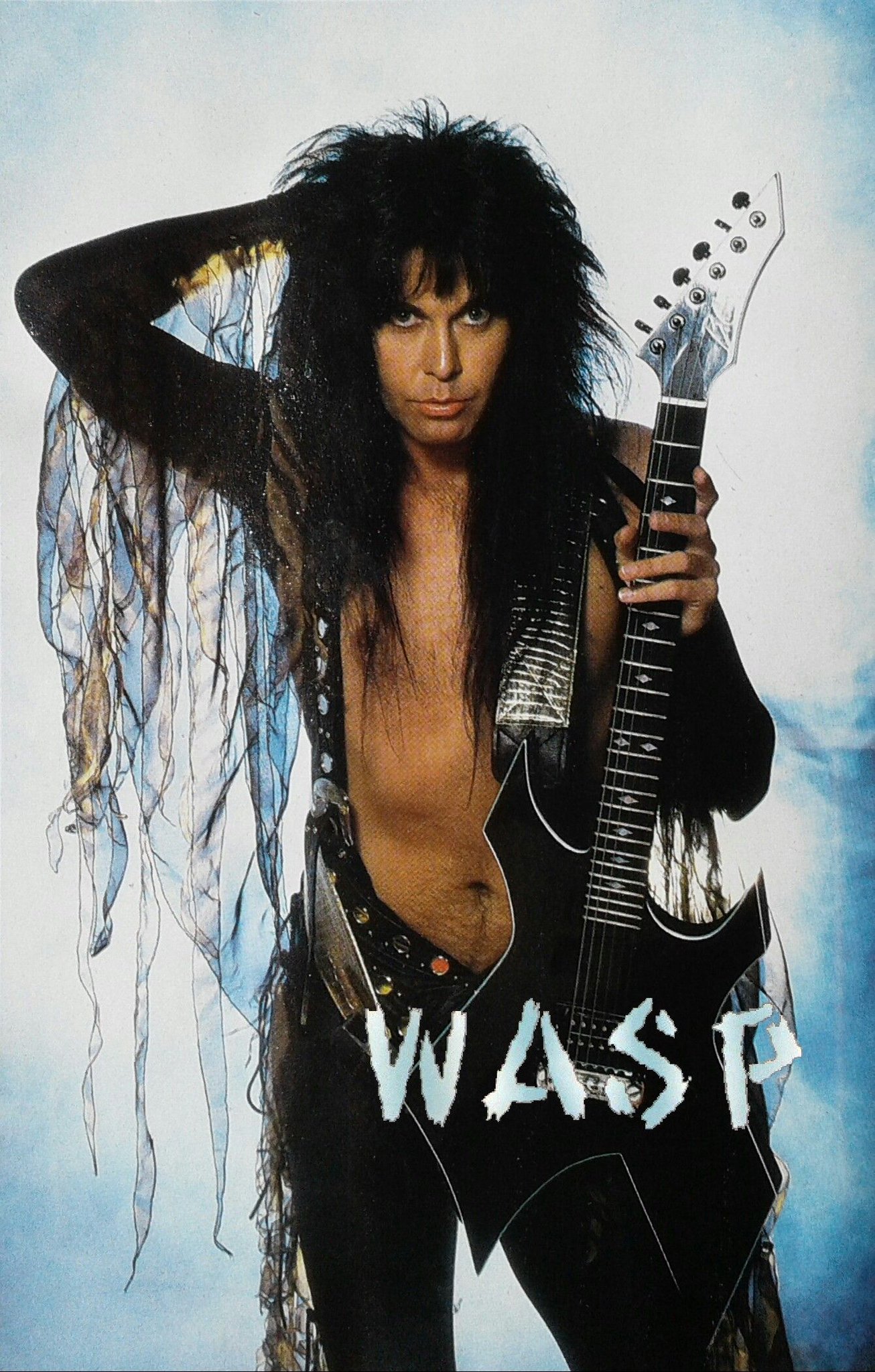 Wasp ギター　ピック　Blackie lawless On this day in 1956, Blackie Lawless of W.A.S.P. is born in