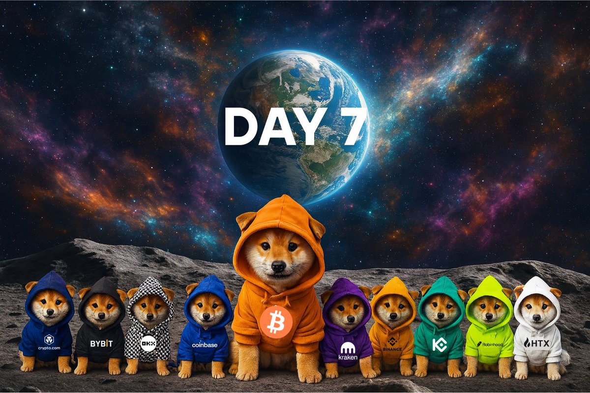 🚨 Posting about $DOG until all Tier 1 CEXs list it spot!

Hey you cant ignore the $DOG army anymore.

Wen $DOG?
<a href="/cryptocom/">Crypto.com</a> ⏳
<a href="/Bybit_Official/">Bybit</a> ⏳
<a href="/okx/">OKX</a> ⏳
<a href="/coinbase/">Coinbase 🛡️</a> ⏳
<a href="/krakenfx/">Kraken</a>  ✅
<a href="/binance/">Binance</a> ⏳
<a href="/kucoincom/">KuCoin</a> ⏳
<a href="/RobinhoodApp/">Robinhood</a> ⏳
<a href="/HTX_Global/">HTX</a> ⏳ 

👉 Who will be the last to list $DOG?