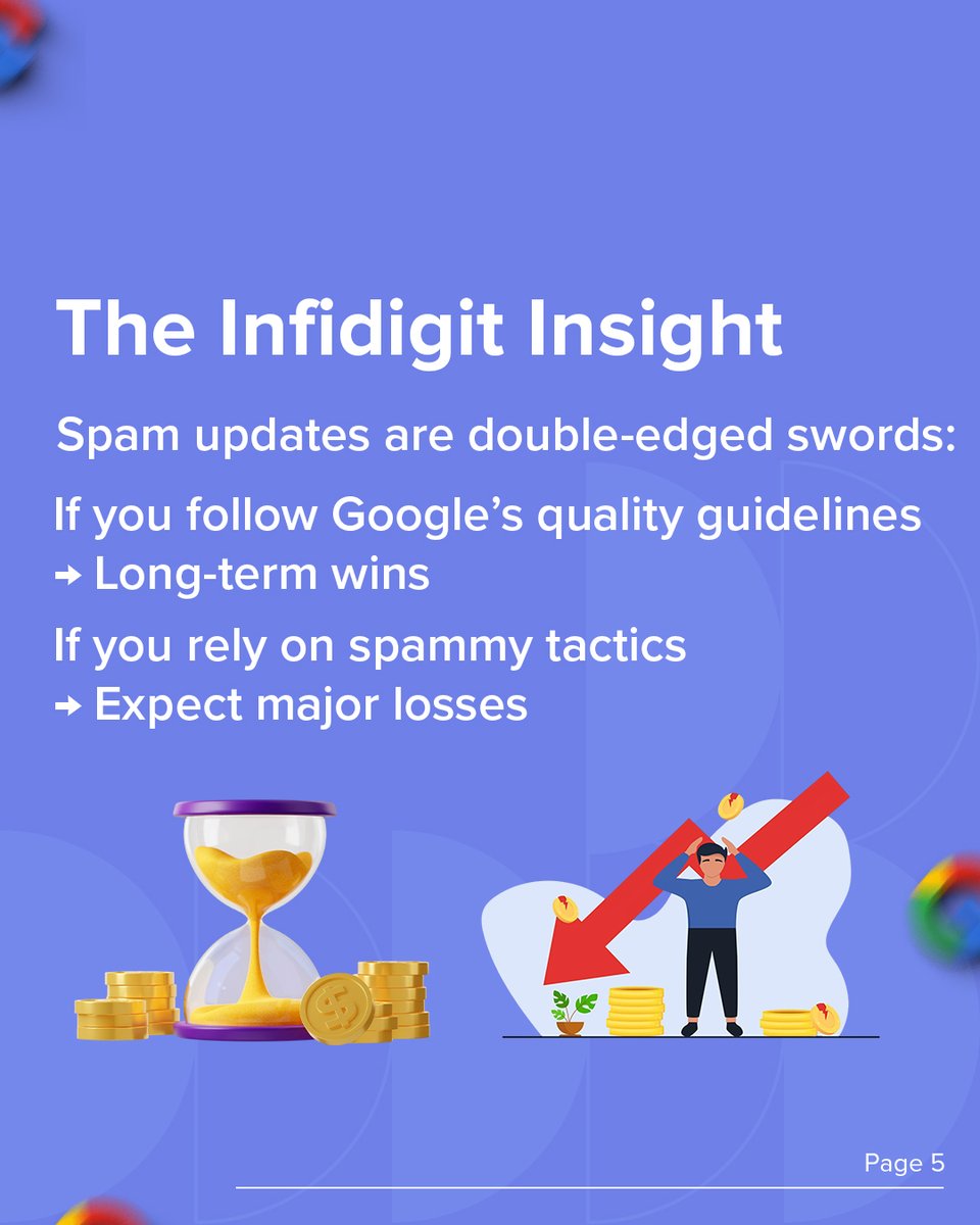 Infidigit's tweet image. Noticed changes in your rankings yet? Share below 👇
#GoogleUpdate #SpamUpdate #SEOUpdates #SearchRankings #SEOTrends #DigitalMarketing #Infidigit