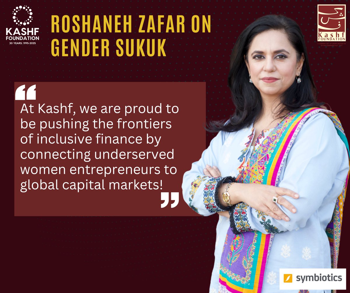 Kashf Foundation (@kashffoundation) on Twitter photo Roshaneh Zafar, our Founder & MD on the pioneering Gender Sukuk, recently introduced by Kashf Foundation! <a href="/RoshanehZafar/">Roshaneh Zafar</a> Roshaneh Zafar, our Founder & MD on the pioneering Gender Sukuk, recently introduced by Kashf Foundation! <a href="/RoshanehZafar/">Roshaneh Zafar</a>