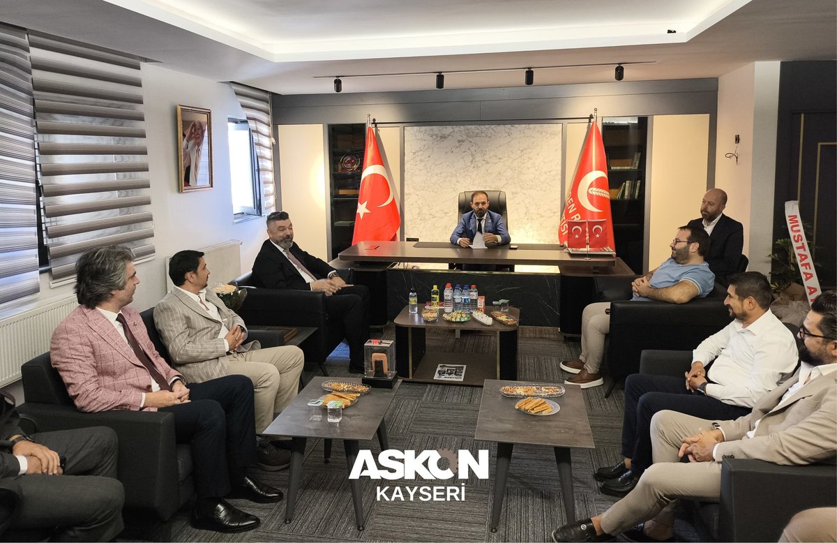 Yeniden Refah Partisi Kayseri İl Başkanlığı görevine başlayan ASKON Kayseri Kurucu Şube Başkanımız Sn. Ali Özcan’ı ve yönetimini ziyaret ederek hayırlı olsun dileklerimizi ilettik. Yeni görevinde başarılar diliyoruz.

Misafirperverlikleri ve samimi ev sahiplikleri için teşekkür