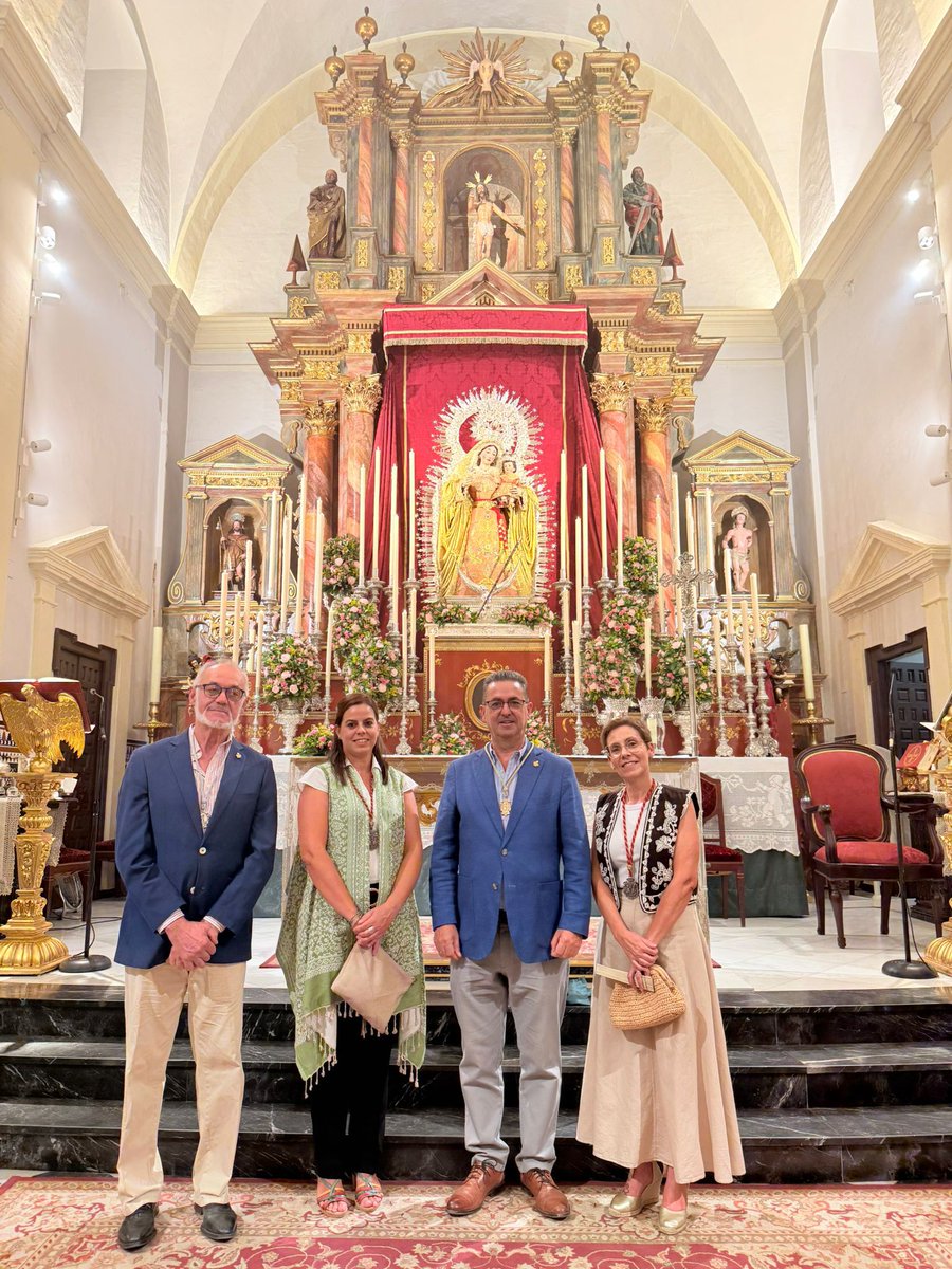 HdadTorrijos's tweet image. Cultos: Cuarto día de la Novena en Honor a María Santísima de la Estrella Coronada. Ha participado en la Liturgia el Grupo de Baile de la Hermandad y nos ha acompañado una representación de la Hermandad de Santiago Apóstol de Castilleja de la Cuesta.