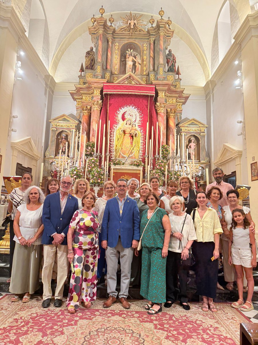 HdadTorrijos's tweet image. Cultos: Cuarto día de la Novena en Honor a María Santísima de la Estrella Coronada. Ha participado en la Liturgia el Grupo de Baile de la Hermandad y nos ha acompañado una representación de la Hermandad de Santiago Apóstol de Castilleja de la Cuesta.