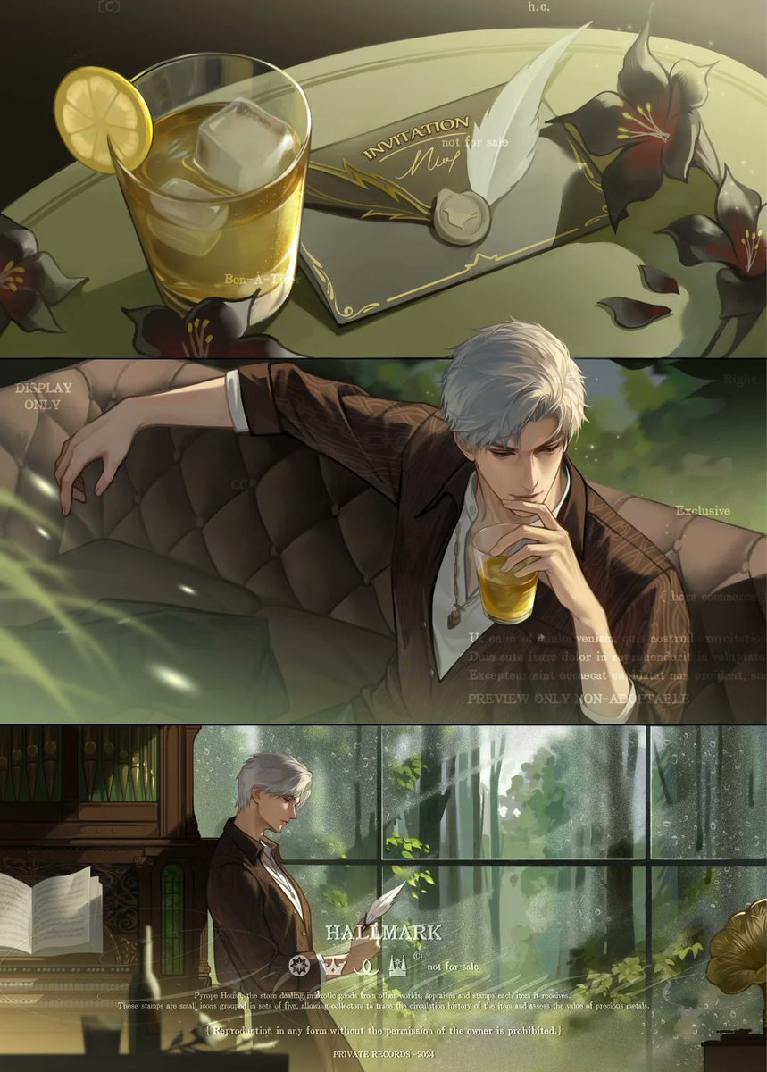 SylusTartarus04's tweet image. &quot;Once the same moonlight fell on our shoulders&quot;

Sylus fan art - Repost with permission 
Cre: Original poster Yevia_
Artist ：七兜豆 

#Sylus