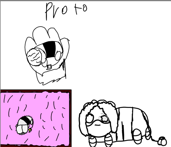 MycenaLux's tweet photo. proto is a prototype model for loafs and has stubby limbs, no wings, no claws, missing a eye and is tiny #mdloafs #loafs #mdloafau #Taiyakiloafs #murderdrones #murderdronesloafs #cute #kritaartist #prototype #tiny #smolbean #dronepups https://t.co/VSMif4C8O9