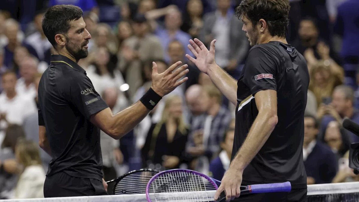 ⚡️US Open Semifinals Predictions⚡️

🇪🇸Alcaraz d. 🇷🇸Djokovic
🇮🇹Sinner d. 🇨🇦FAA
🇯🇵Osaka d. 🇺🇸Anisimova
🇧🇾Sabalenka d. 🇺🇸Pegula