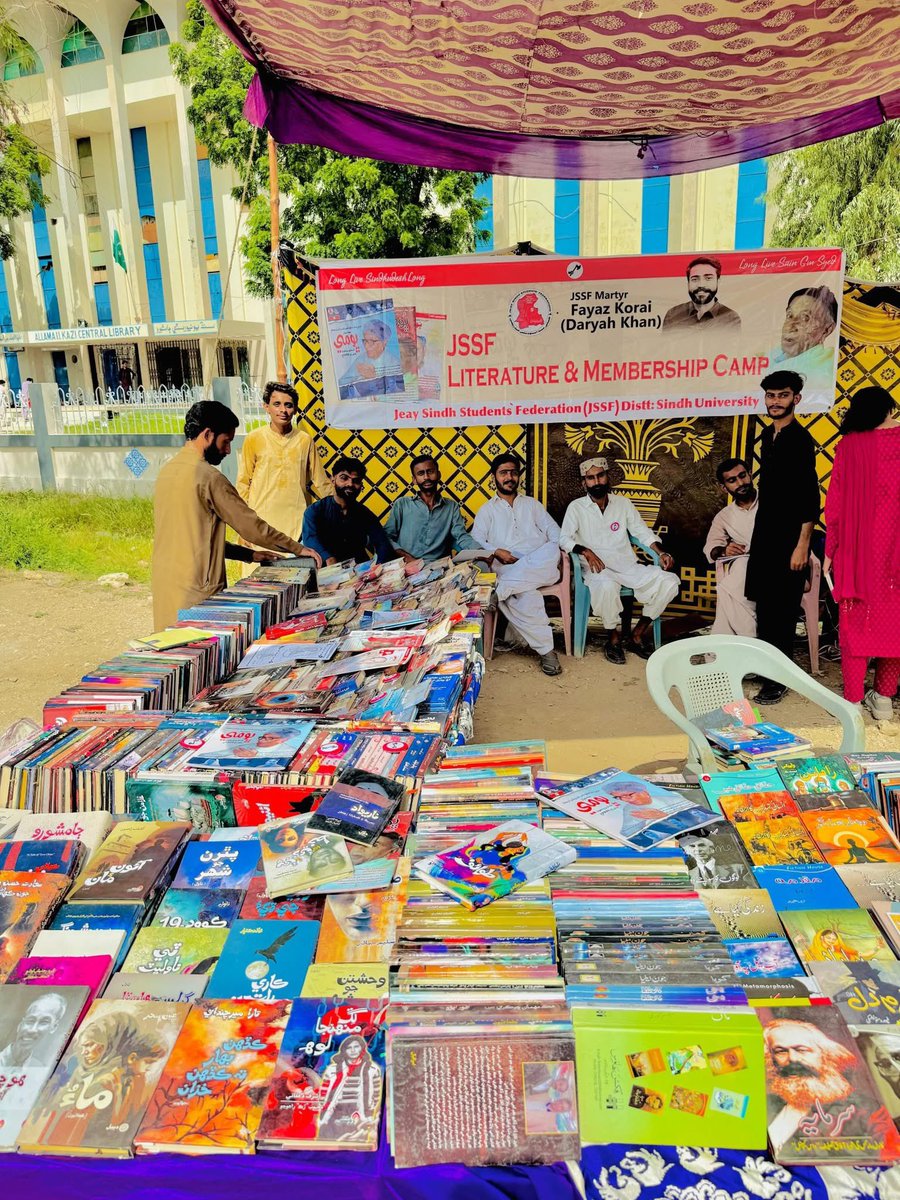 Roshnipub's tweet photo. JSSF Sindh University
Time: 9:00 AM to 3:00 PM
Venue: In front of the Central Library Gate
JSSF – Sindh University Jamshoro
#JSSF #students https://t.co/MdKYvMvzHO