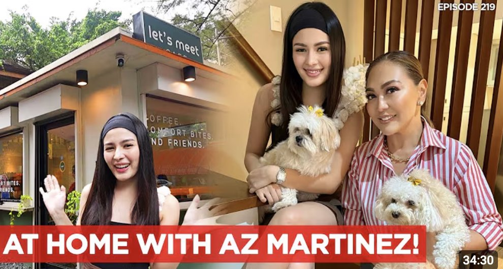 azloveclub's tweet photo. NOW STREAMING: AZ Martinez with Miss @iamkarendavila's latest vlog entitled 'AZ MARTINEZ: The Heartbreak She Hasn’t Healed From!'. Watch it now!

[🔗]: https://t.co/XpWDgyQABV

KAREN TALKS WITH AZA  
#AZMartinez | AZ Martinez https://t.co/8cPxE1uZCA