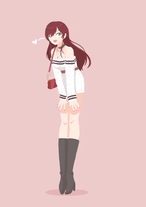 大崎甘奈ちゃんを描きました!!