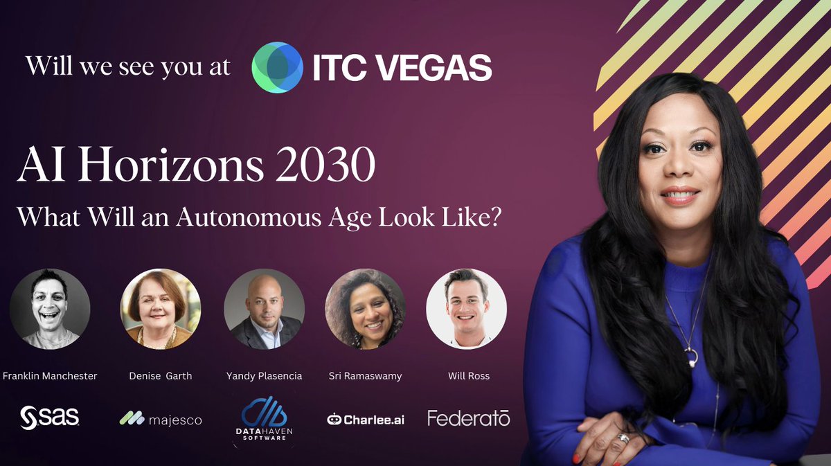 AI Horizons 2030 will unite insurance leaders, founders &amp; investors to explore how #AI, robotics &amp; data will reshape the industry. It's a can't-miss discussion! 

📍 September 22, 1pm EST 
💻 2.sas.com/6016A8ulO