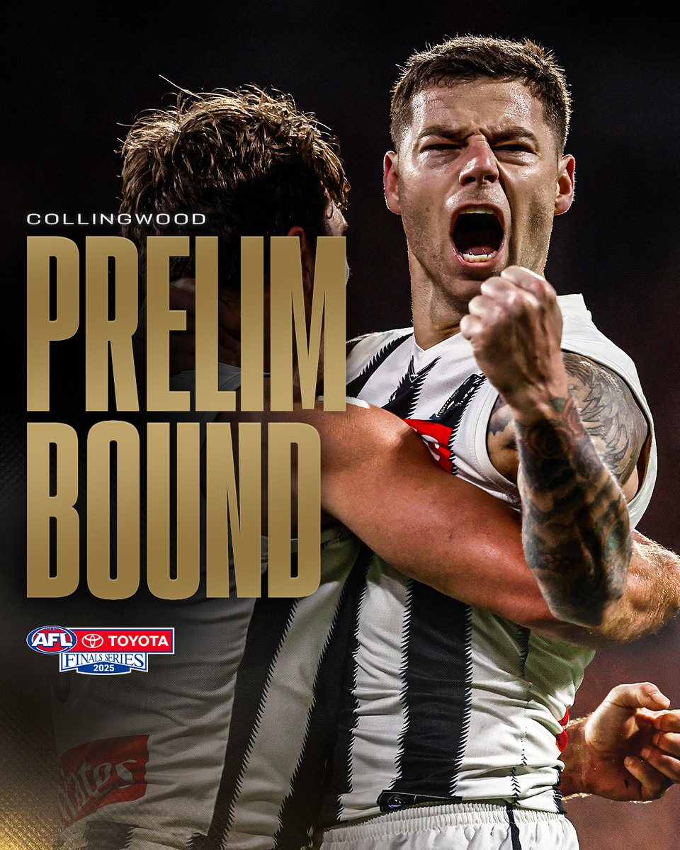 Prelim Pies 🥧

#AFLFinals