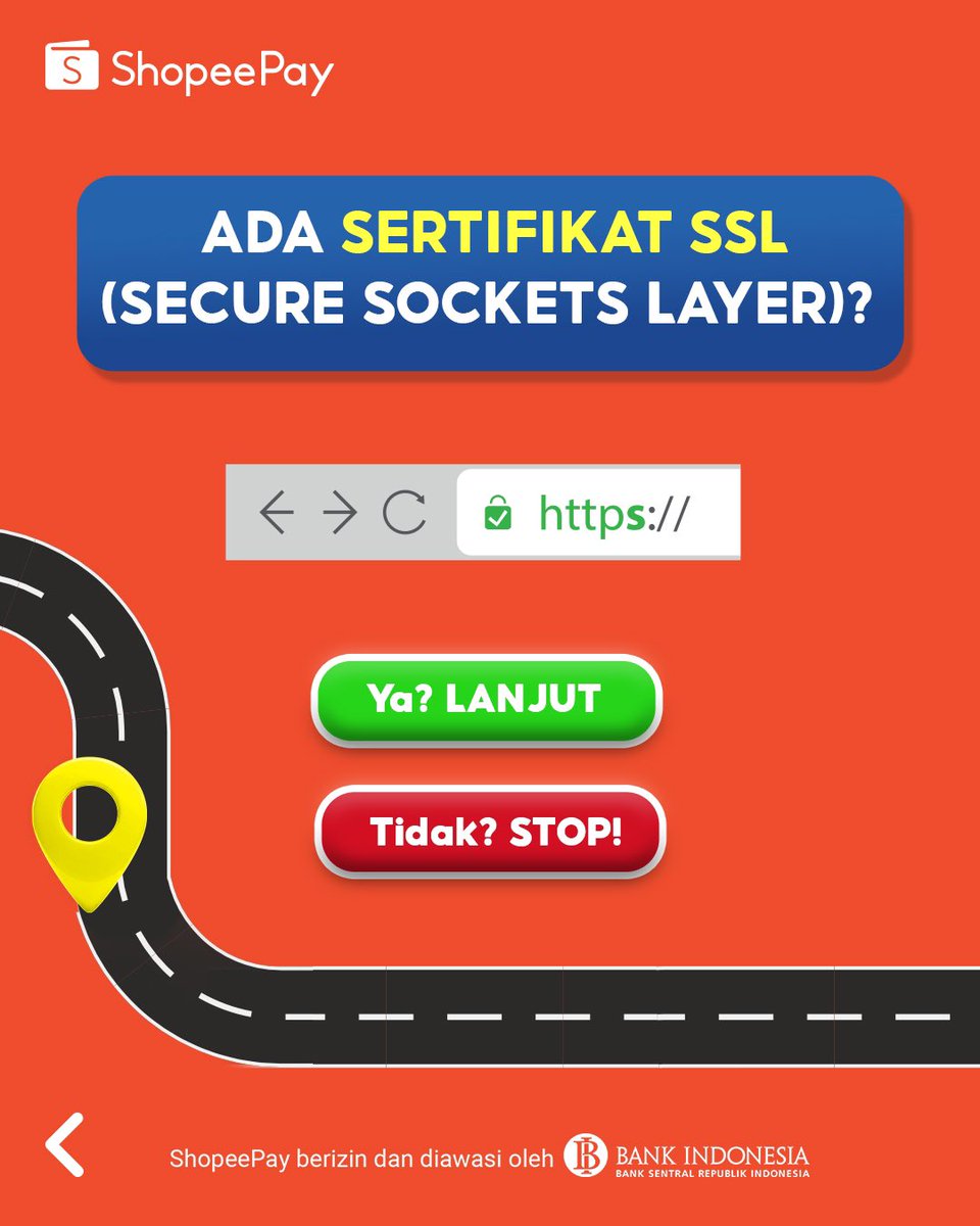 ShopeePay_ID's tweet photo. Yuk, bisa yuk~ Jangan kegocek sama website/aplikasi palsu yang ‘dimirip-miripin’ 🤳🏼
Data kamu bisa dicuri, akun bisa diretas 😔

#ShopeePay #KonsumenCerdasPeKABertransaksi #GeberPK #GenerasiPeKA #PeduliKenaliAdukan #PeKA https://t.co/FBtrppwi6d