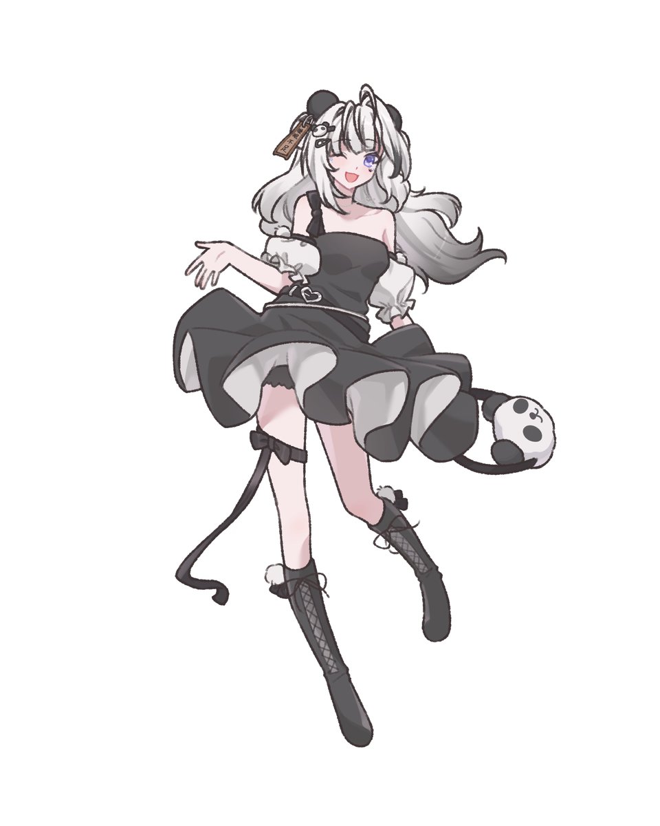 天氣真好 適合出門逛逛☀️
那麼 帶上包包出發吧~

感謝黑貓老師畫得這麼好看！真的很喜歡🩶
繪師：<a href="/bkmeow_/">黑貓_ ✲ 委託開放中 :P</a>

#南珂一夢