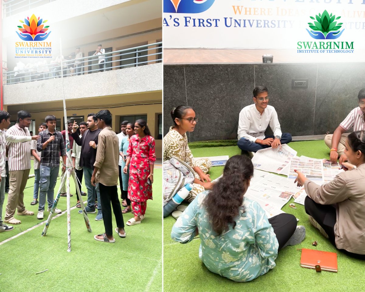 SwarrnimUni's tweet image. Swarrnim Institute of Technology hosted a workshop on Critical Thinking, Problem-Solving &amp;amp; Vedic Math with expert speaker Mr. Nishit Bhogyata. Students gained sharper reasoning, speed &amp;amp; accuracy in an interactive session! 👏

#SwarrnimUniversity #CriticalThinking #VedicMath