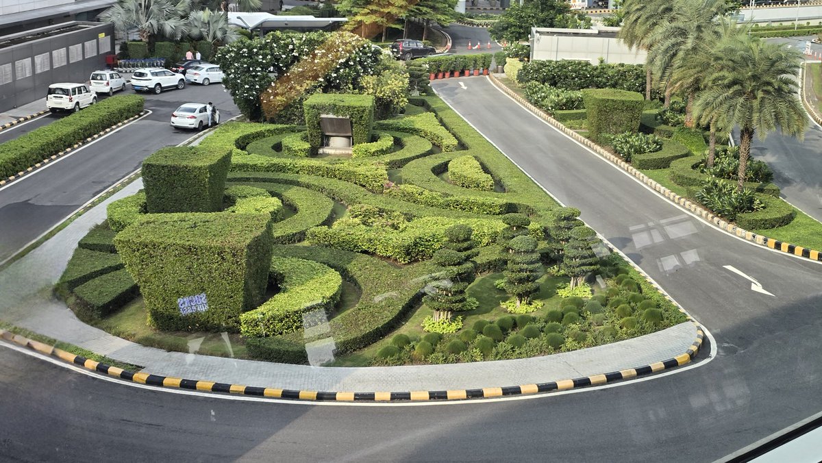Narottam Sahoo (@narottamsahoo) on Twitter photo Where #art meets #nature!
This beautifully sculpted garden near <a href="/DelhiAirportGMR/">Delhi Airport</a> reminds us that #creativity and #care can turn any space into a living #masterpiece.
A perfect harmony of #design, #greenery, and #imagination! Where #art meets #nature!
This beautifully sculpted garden near <a href="/DelhiAirportGMR/">Delhi Airport</a> reminds us that #creativity and #care can turn any space into a living #masterpiece.
A perfect harmony of #design, #greenery, and #imagination!