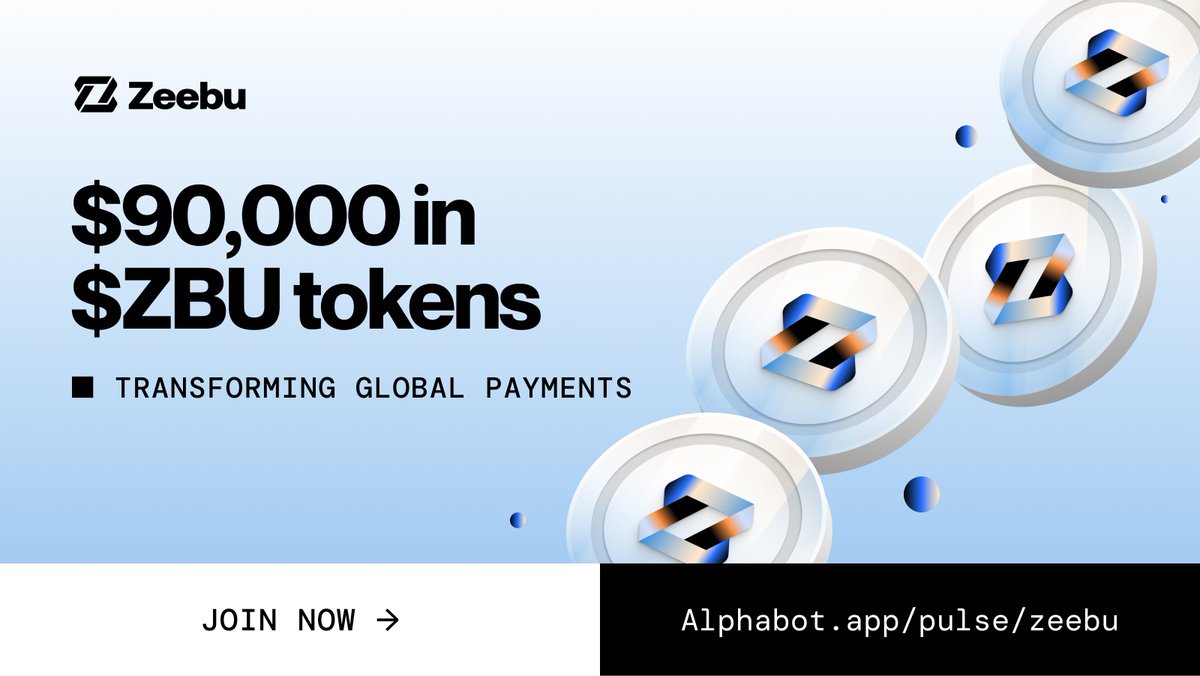 1 leaderboard. 15,000 builders. $90,000 in $ZBU rewards across 3 seasons.

Every Action Point counts.

Where will you finish Season 1?

alphabot.app/pulse/zeebu