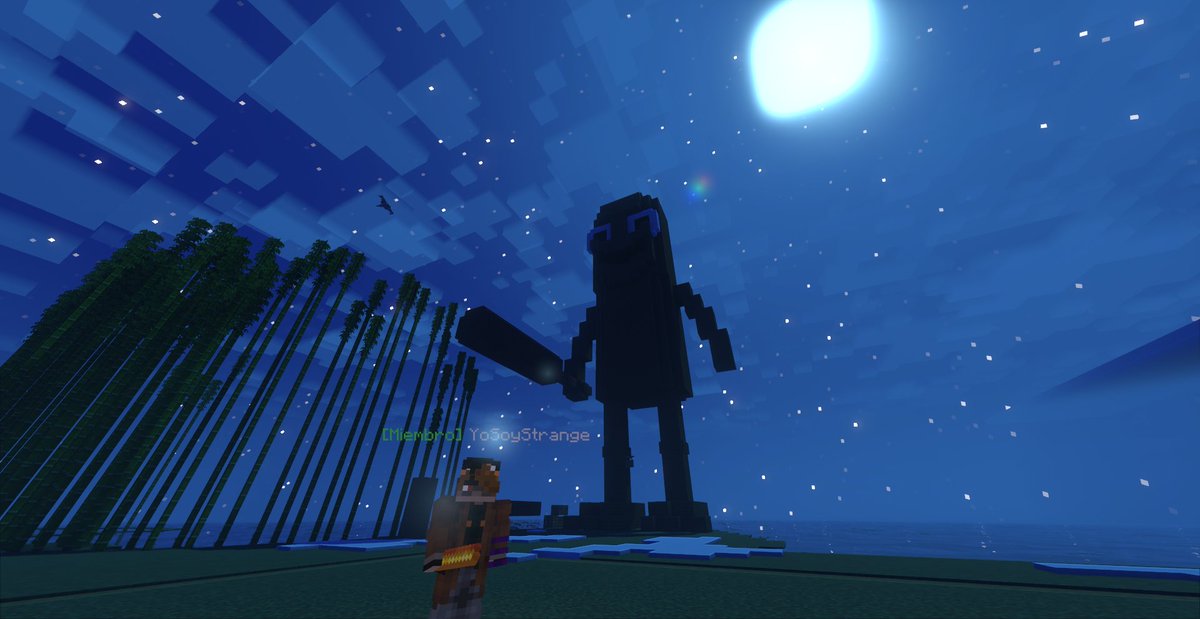 imagina ver a todos con netherite y totems y tu con full diamante, ahora imagina ver esto xdddd