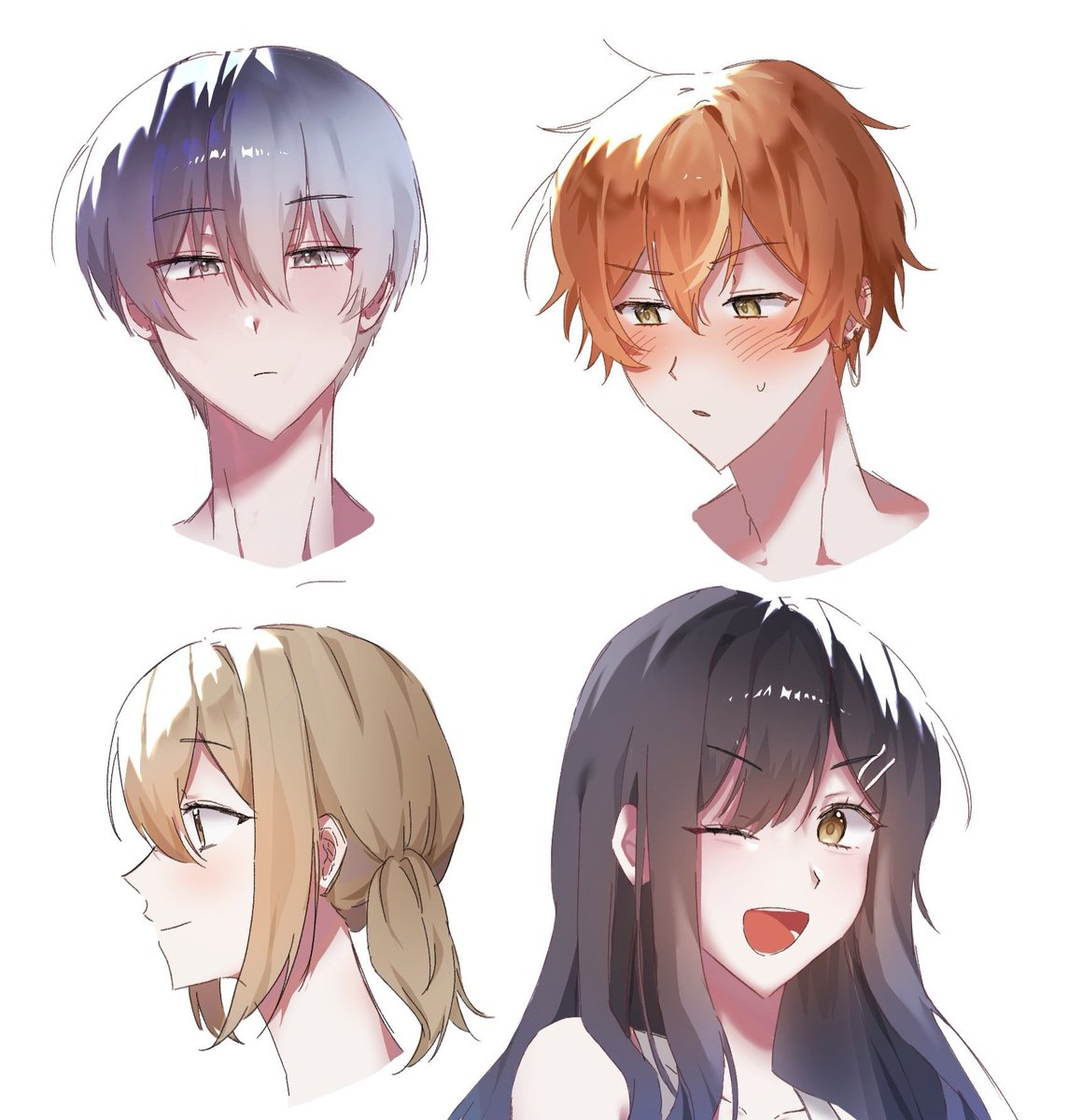 🐹🎧☕️🥞 비배스로 채색연습..