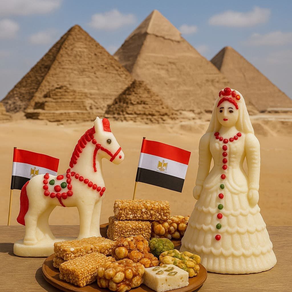 شكراً للمصريين اللي اخترعو كل الأكلات و الحلويات الرائعة و وثقوها باحتفلات مبهجة