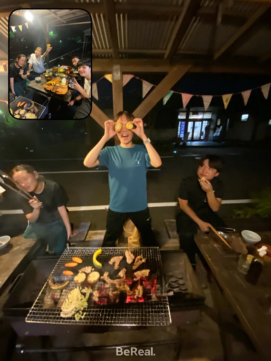 第13回売木村ミニコンサートまであと3日になりました！
なので今日の投稿は去年の売木村ビーリアル集です！
とても自然豊かで楽しい思い出でした！
お野菜がとても美味しく、特にとうもろこしはみんな頬張っていたことが懐かしいです
今年も楽しみです♪
＃愛知東邦大学吹奏楽団 #toho #売木村