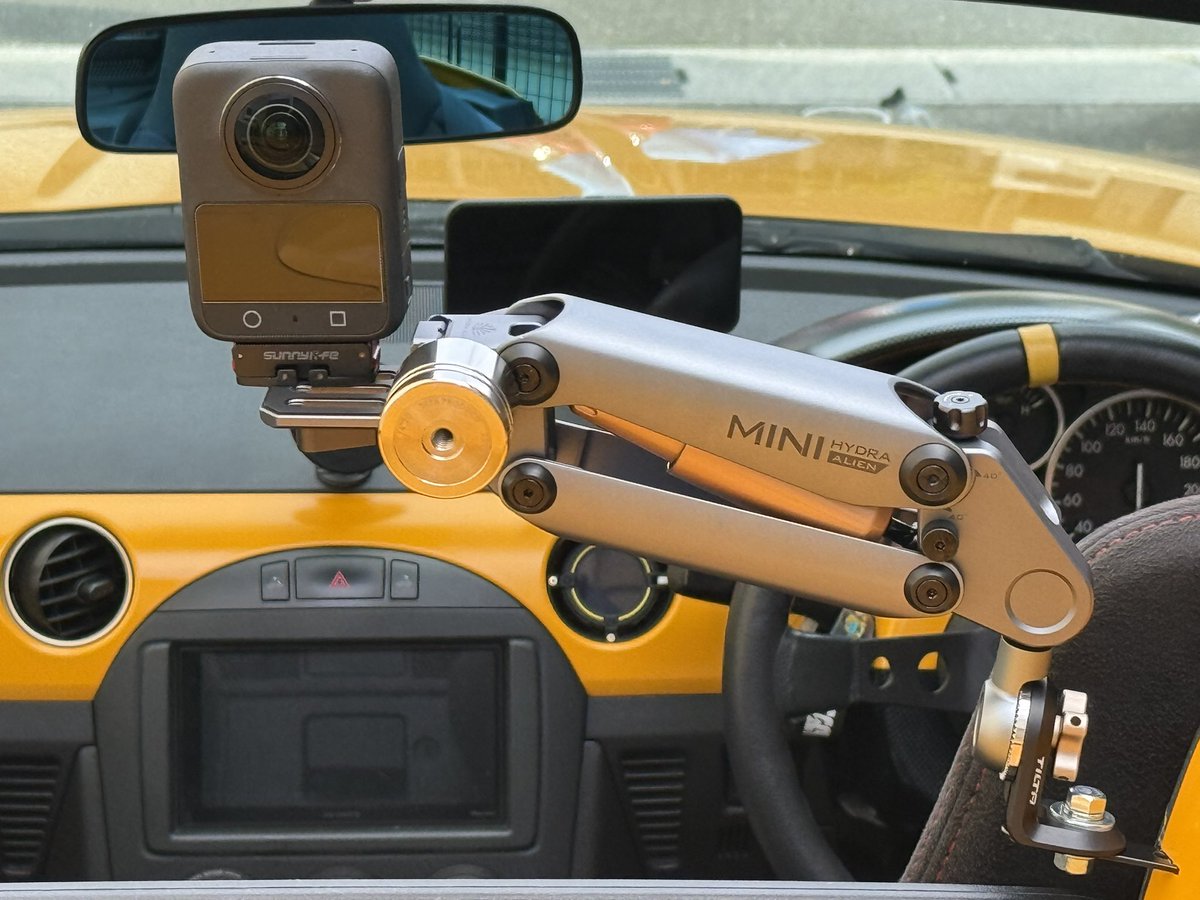 ouchi_blog's tweet photo. @vook64281719 面白い映像撮れますよね〜♪
#dji #osmo360
#tilta #HydraAlienmini https://t.co/LTvVrwApax