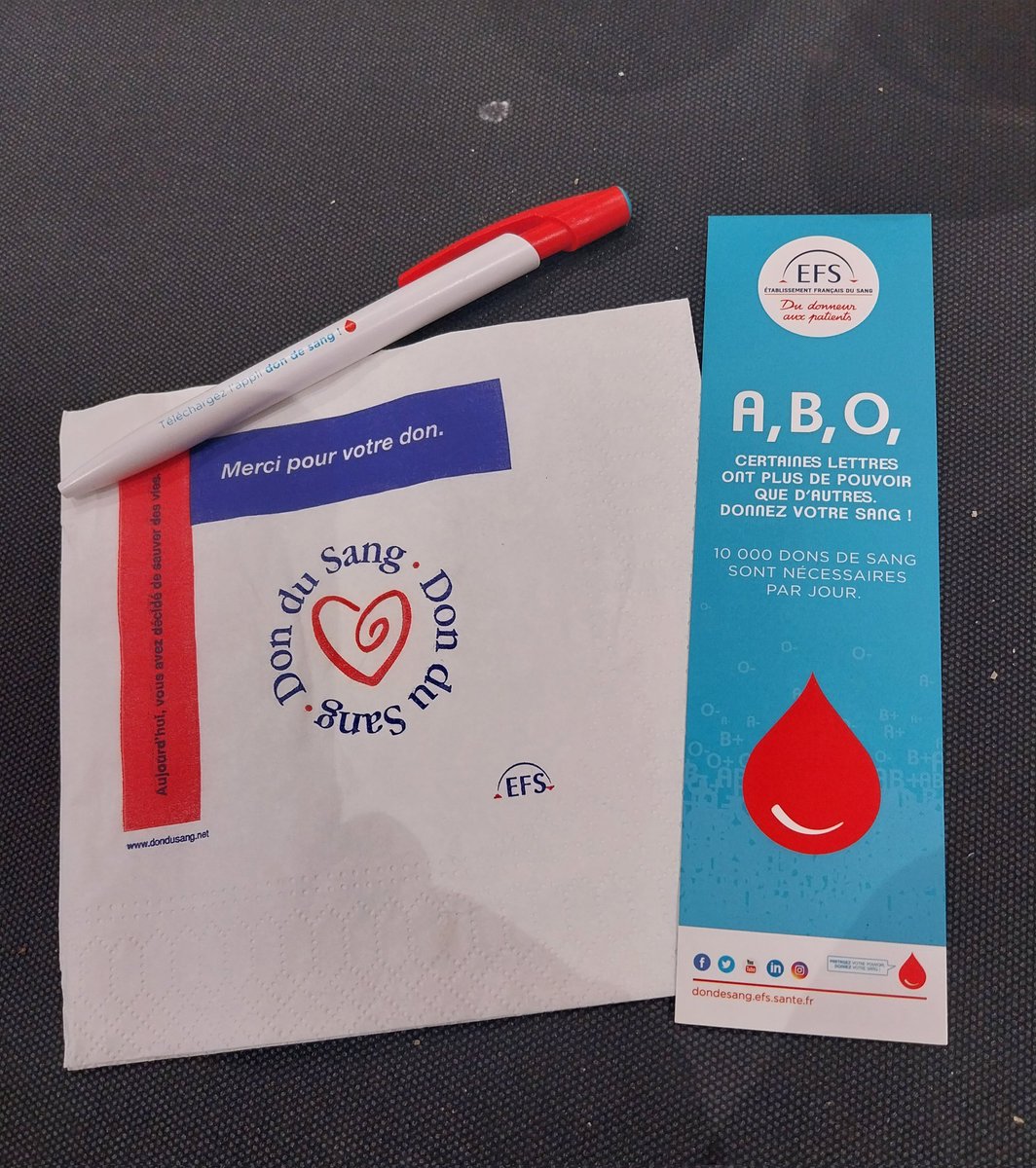 #septembrerouge Et voilà c'est fait #dondesang 💉🩸#1H3Vies #partagetonpouvoir 💪 <a href="/EFS_dondesang/">Établissement français du sang</a> <a href="/EFS_Sante/">Établissement français du sang</a>