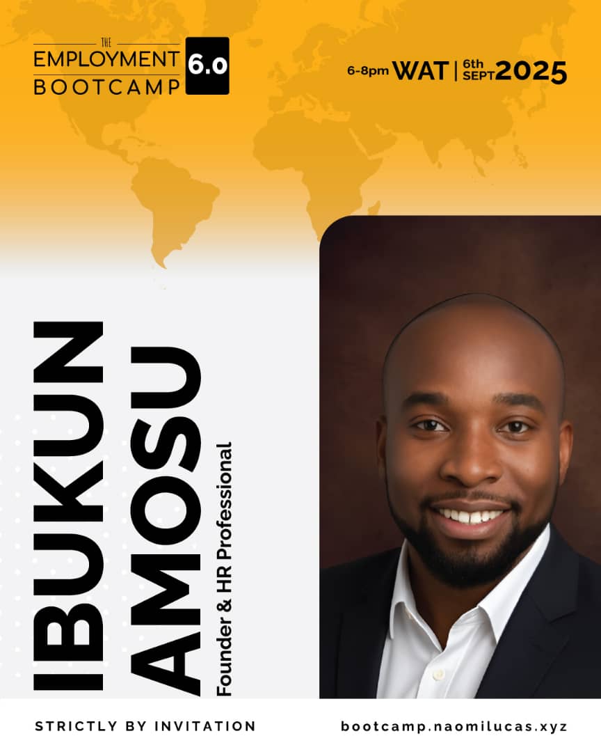 Meet The Level 5 Live Review and Recruiter Speed Date Guest Facilitator

Ibukun Amosu has carved a remarkable niche for himself as a Tech Talent Partner for global corporations and startups, while also being the visionary Founder of The Intern Place (TiP), a dynamic internship