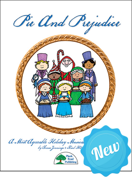 NOW AVAILABLE: Pie And Prejudice🥧, this year's K-4 holiday musical by Teresa Jennings &amp; Karl Hitzemann
It's clever, it's funny, and it teaches a valuable lesson. Get yourself a piece of pie &amp; read along with the music &amp; script:
musick8.com/store/vidconte…
Eat pie and carry on!