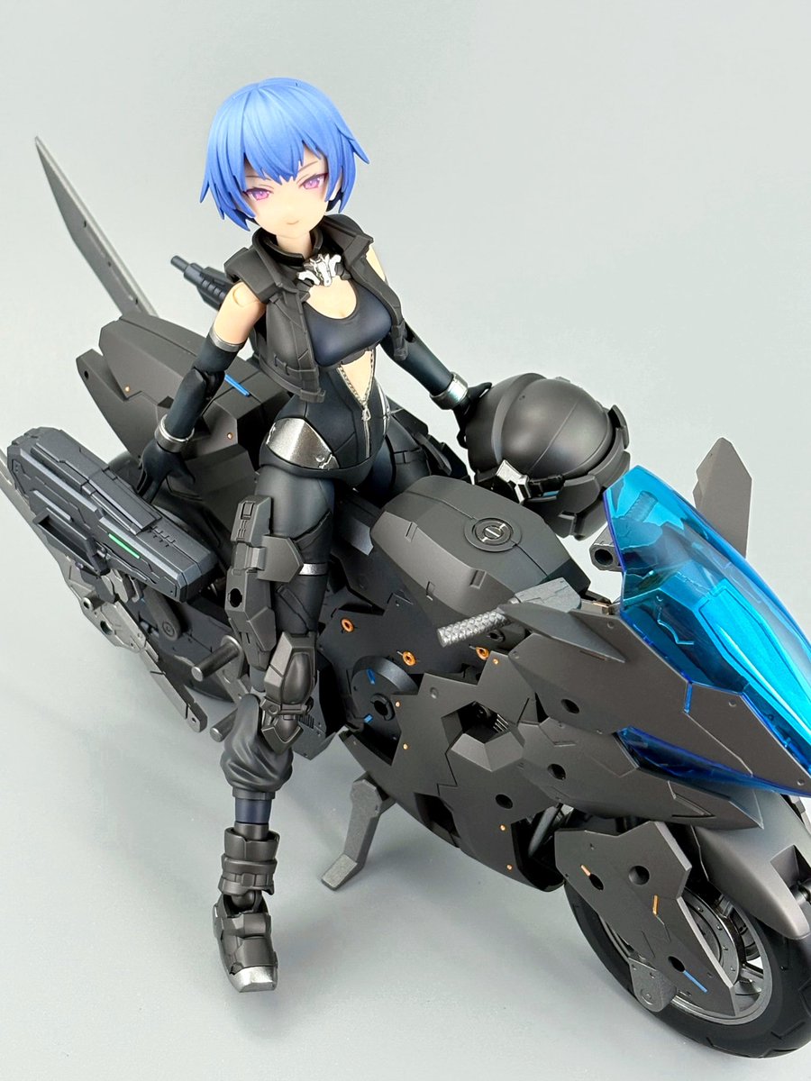 ライディラ&ブーストブレイブバイク 完成しました。AC6の肩武器