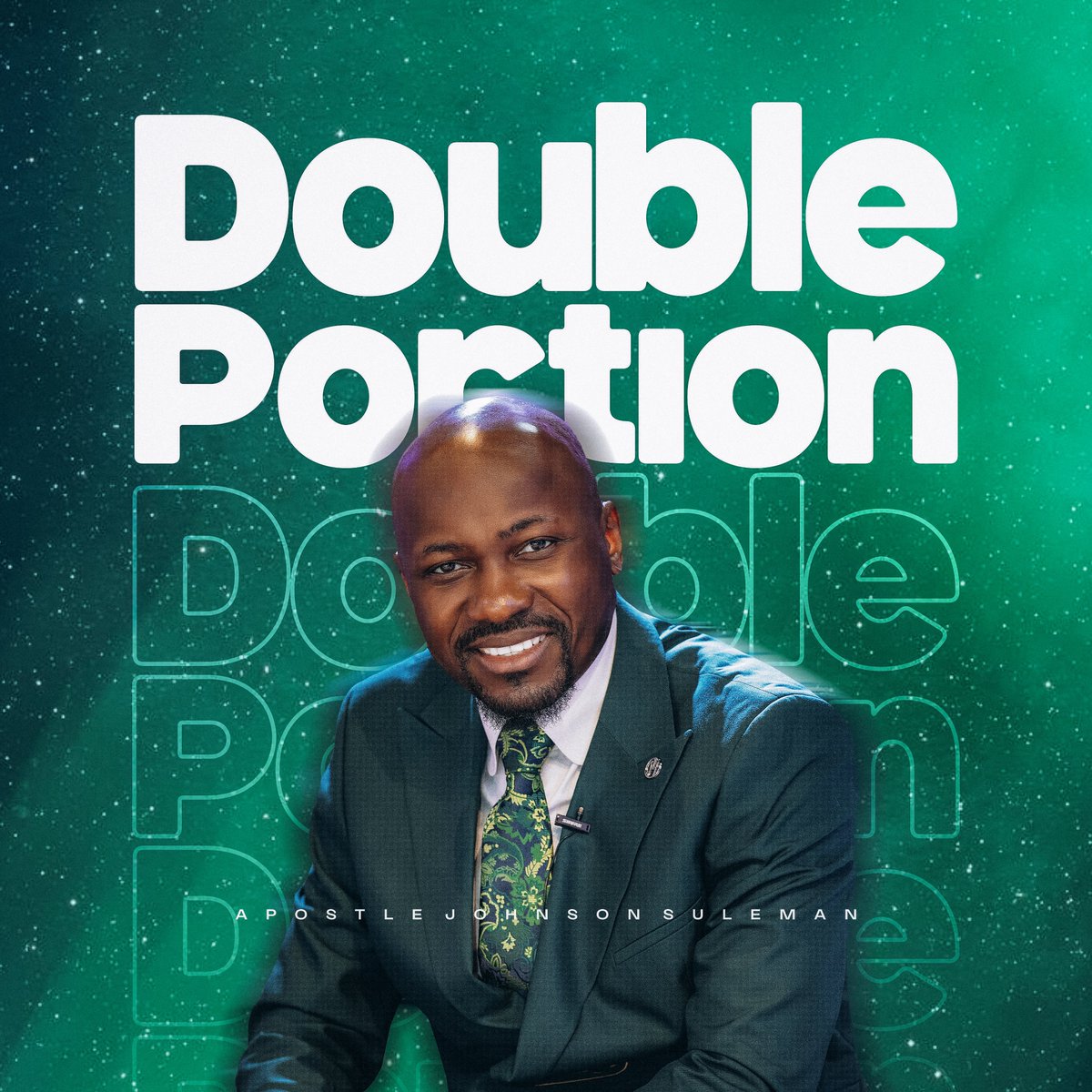 APOSTLESULEMAN's tweet image. #LatestRelease Apostle Johnson Suleman ||  “Double Portion&quot; 

This powerful anthem promises to ignite a fresh wave of spiritual revival, equipping believers with the tools necessary to tap into God&apos;s double portion of blessings, wisdom, and power.

OUT NOW!
Across all digital…