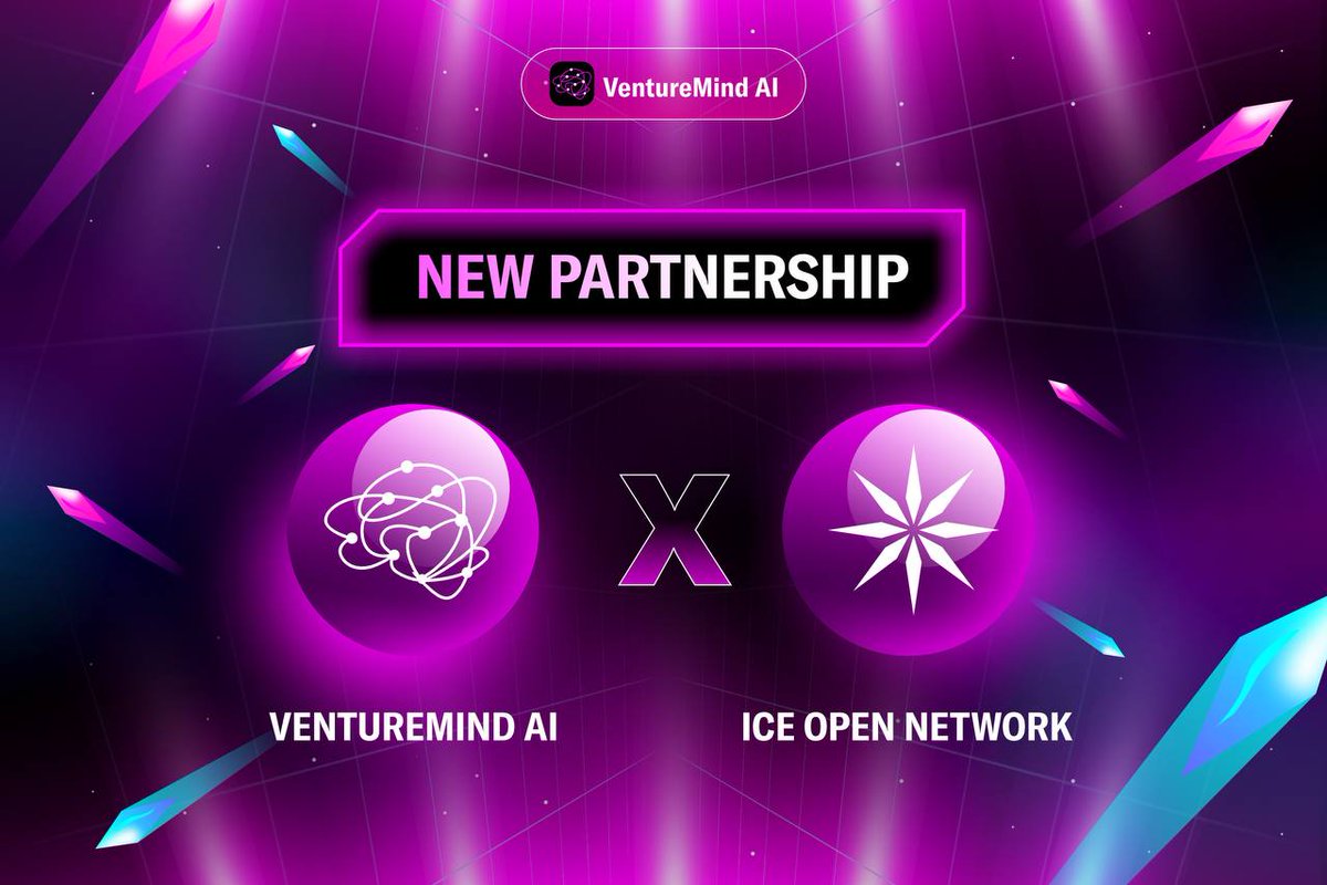 News1Lead's tweet image. 🧠 @VentureMindAI partners with @Ice_Blockchain to supercharge on-chain AI.tion and identity solutions.

🌟 #IceOpenNetwork (ION) is a revolutionary blockchain ecosystem designed to harness the full potential of decentralization and reshape the digital future.

With its advanced…