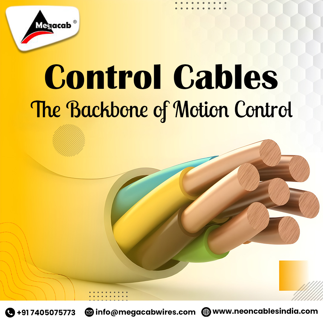neoncables's tweet image. ⚡ Megacab Control Cables – The Backbone of Motion Control ⚡
📞 Contact Us: +91 7405075773
📧 Email: info@megacabwires.com
🌐 Visit: neoncablesindia.com
#Megacable #controlcables #IndustrialCables #motioncontrol #ElectricalSolutions #PowerAndPerformance #DurableCables