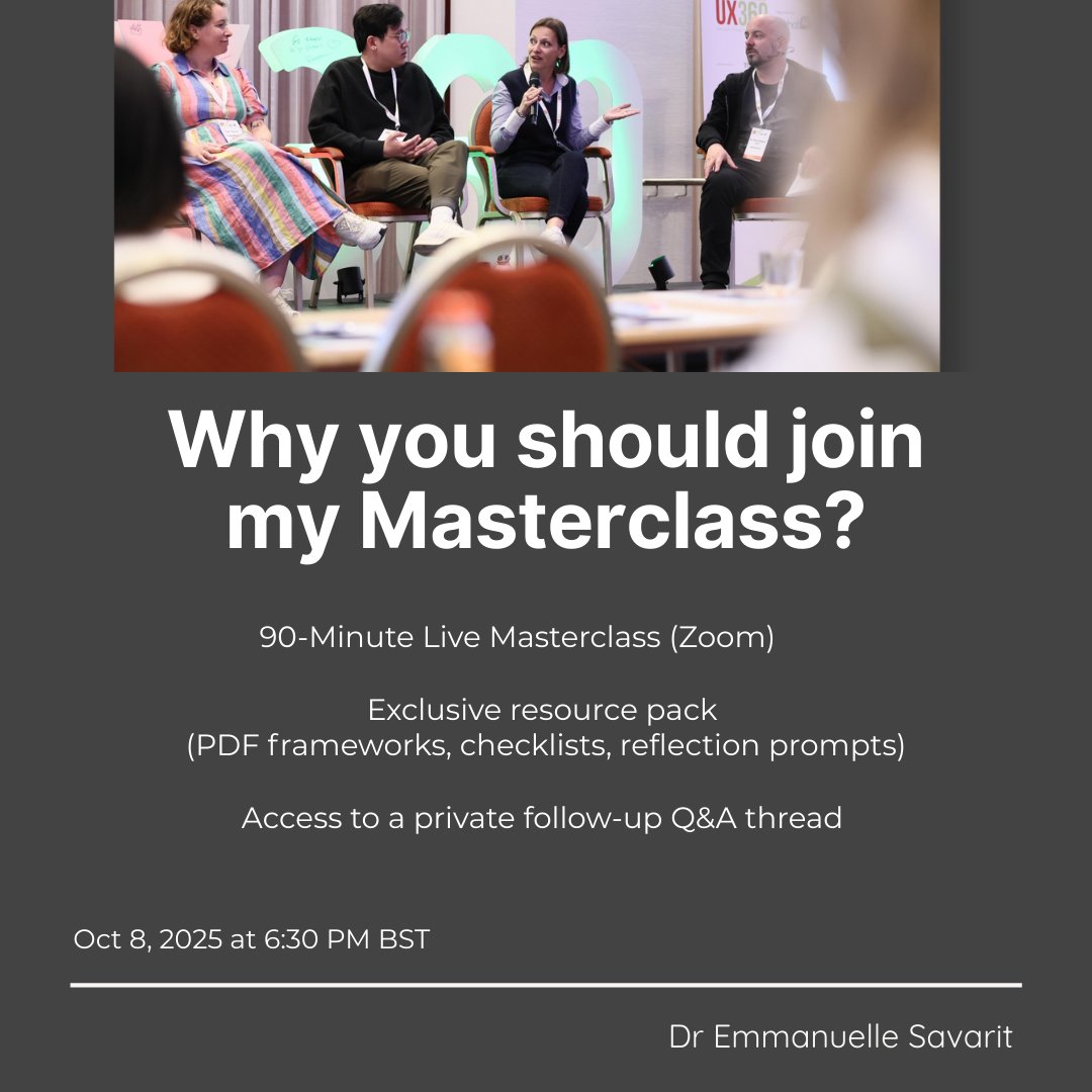 🎟 Early bird pricing extended until 5 September - limited seats, don’t miss it!

emmanuellesavarit.podia.com