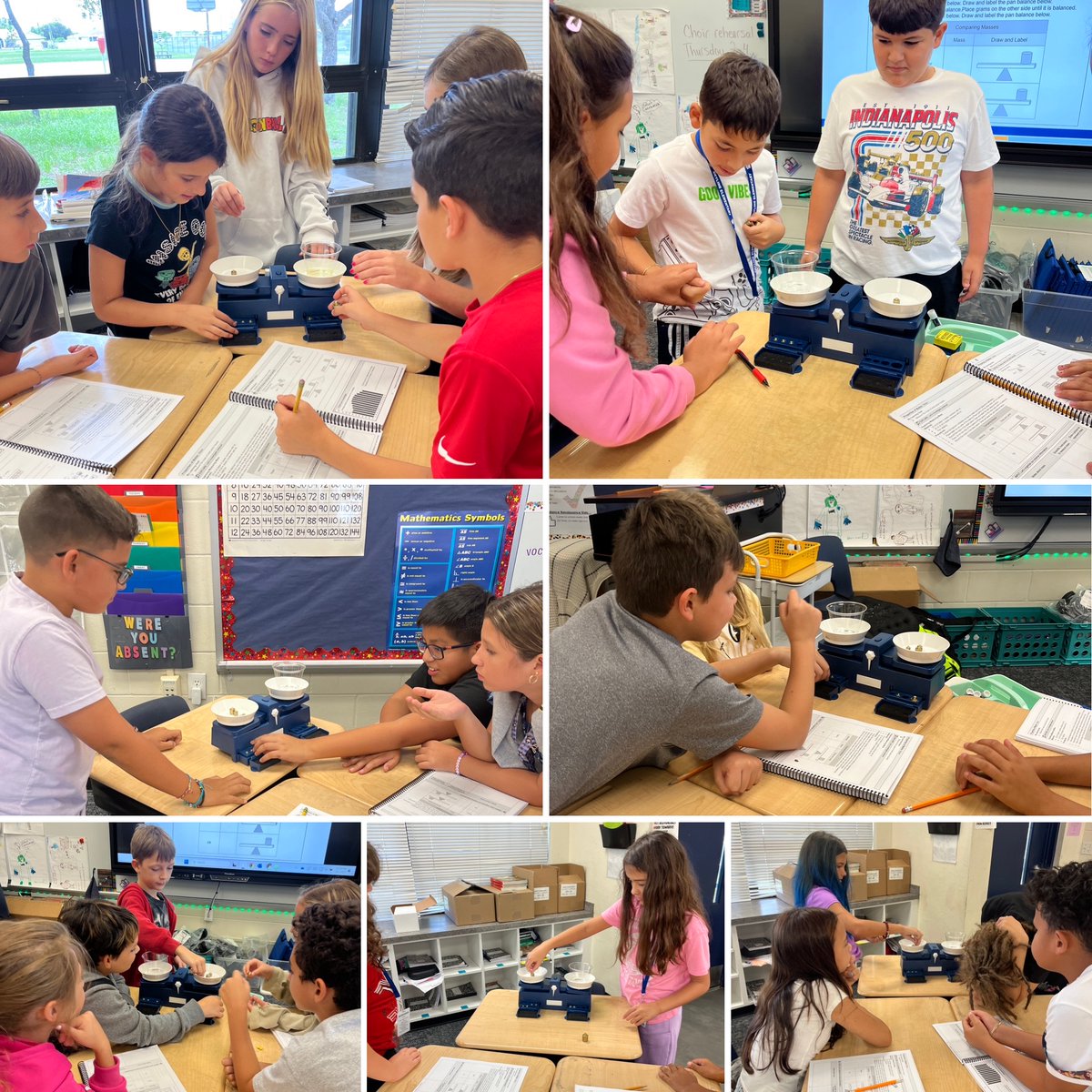 TigersSkyline's tweet image. Ms. Corrigan's classes are practicing measuring mass with a pan balance and gram weights. Ask them which has more mass, oil or water! #scienceiscool