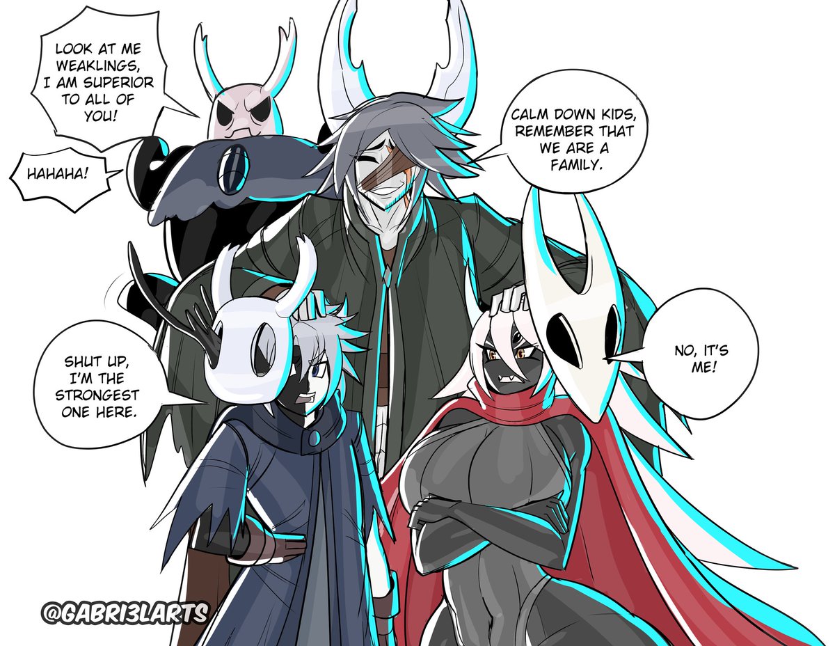 In alternative universe of Hollow Knight / Silksong 🖤🤍🩶

Who is right? 🤔

#Silksong #silksongtoday